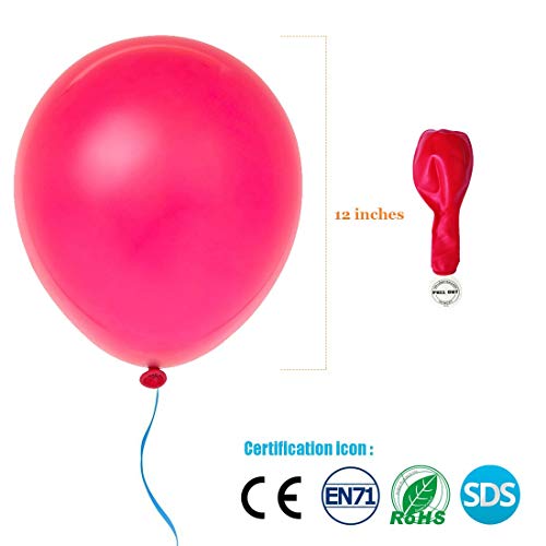40 Pack LED Light Up Balloons, Mixed-Colors Flashing Party Lights Lasts 12-24 Hours , Glow in the dark For Parties, Birthdays Wedding Decorations And Halloween Christmas Festival,Fillable with Helium
