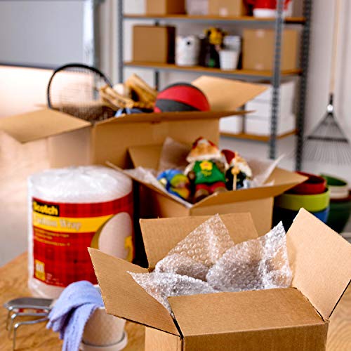 Scotch Heavy Duty Packaging Tape, 1.88" x 54.6 yd, Designed for Packing, Shipping and Mailing, Strong Seal on All Box Types, 3" Core, Clear, 4 Rolls (3850-4RD)