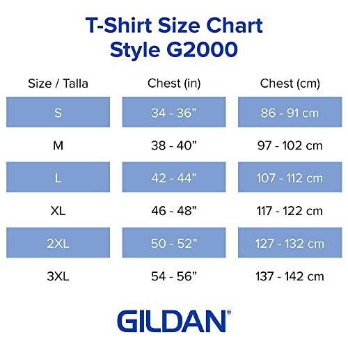 Gildan Men's Ultra Cotton T-Shirt, Style G2000, Multipack, Black (10-Pack), Small