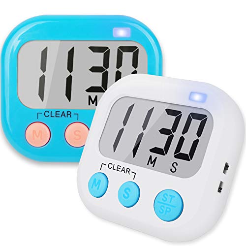 Classroom Timers for Teachers Kids (White Blue)