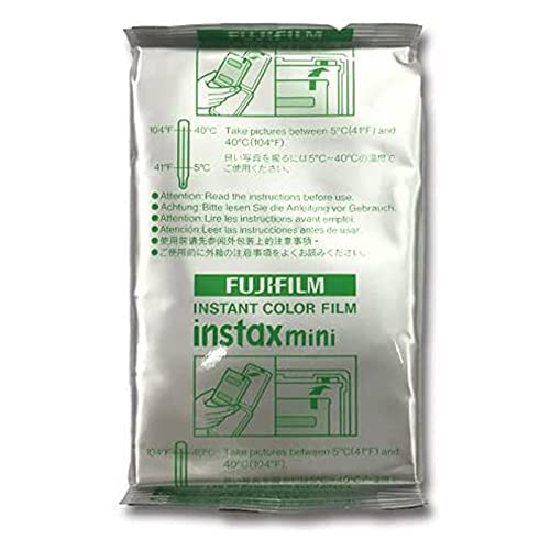 Fujifilm Instax Mini Instant Film, 10 Sheets×5 Pack(Total 50 Shoots)