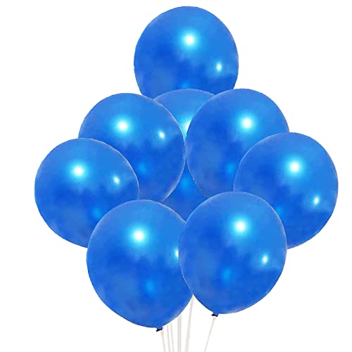 Blue balloon Royal Blue Balloons,12inch Party Blue Latex Balloon ,50pcs Royal Balloons for for Party Wedding Birthday Graduation Baby Shower