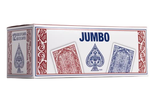 Maverick Playing Cards, Jumbo Index, 12 Pack