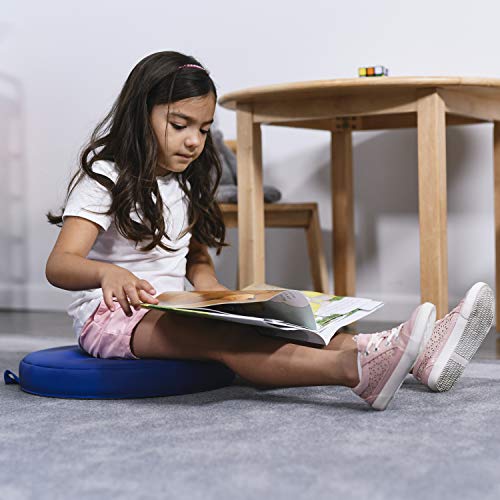 6-Piece 15 Round Toddler Floor Cushions -Multicolor