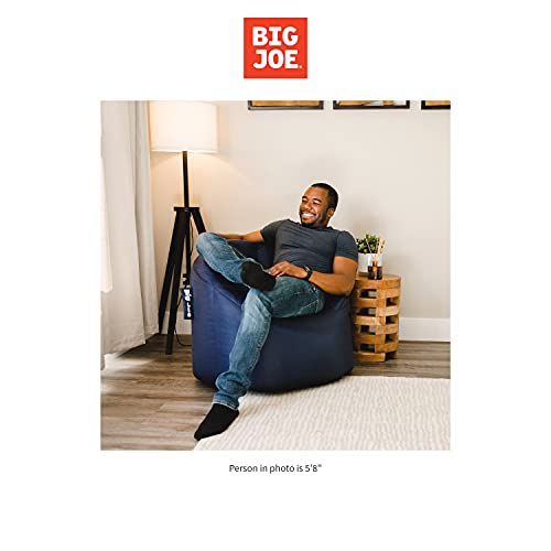 Big Joe Milano Beanbag Chair Navy Smartmax