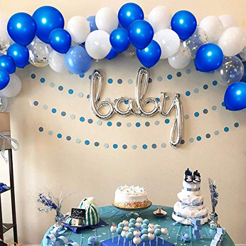 Royal Blue Balloons ,Blue balloons for Party Decoration Wedding Baby Shower Graduation Decoration.12 inch Latex Birthday Balloons 100 pack