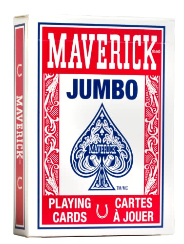 Maverick Playing Cards, Jumbo Index, 12 Pack