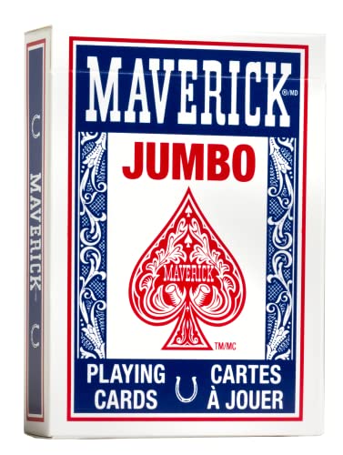 Maverick Playing Cards, Jumbo Index, 12 Pack