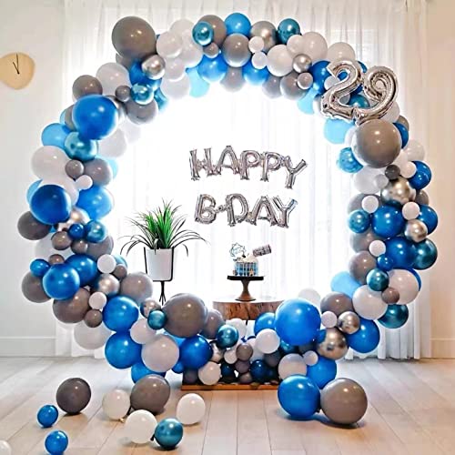 Blue balloon Royal Blue Balloons,12inch Party Blue Latex Balloon ,50pcs Royal Balloons for for Party Wedding Birthday Graduation Baby Shower