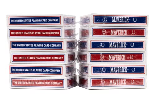 Maverick Playing Cards, Jumbo Index, 12 Pack