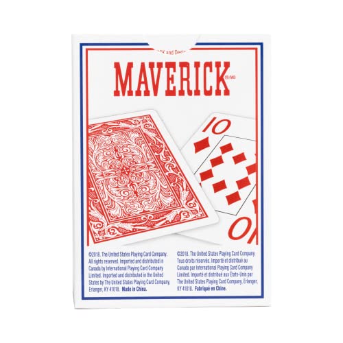 Maverick Playing Cards, Jumbo Index, 12 Pack